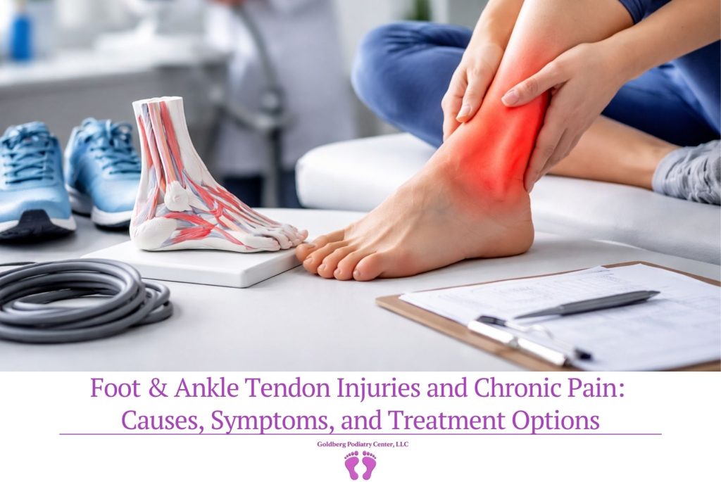 Foot & Ankle Tendon Injuries and Chronic Pain Causes, Symptoms, and Treatment Options