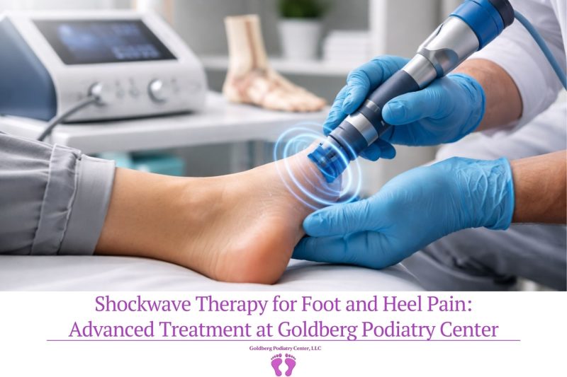 Shockwave Therapy for Foot and Heel Pain Advanced Treatment at Goldberg Podiatry Center